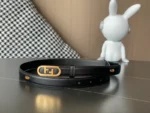 Fendi Women Belt Thin Black – Bild 2