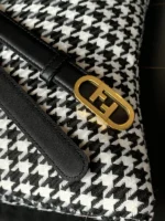 Fendi Women Belt Thin Black – Bild 6