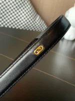 Fendi Women Belt Thin Black – Bild 3
