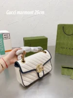 Gucci Women Bag White Black – Bild 2