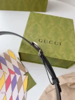 Gucci Men Belt Round Buckle – Bild 6