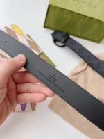 Gucci Men Belt Round Buckle – Bild 5