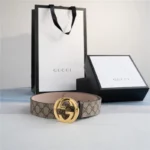 Gucci Men Belt White – Bild 2