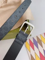 Gucci Men Belt Black – Bild 7