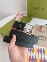 Gucci Men Belt Black – Bild 4