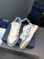 Dior Couple Shoes Classic Light Blue & Fawn – Bild 3