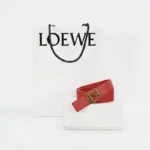 Loewe Women Belt Red – Bild 3