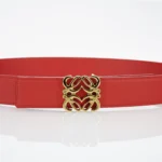 Loewe Women Belt Red – Bild 2