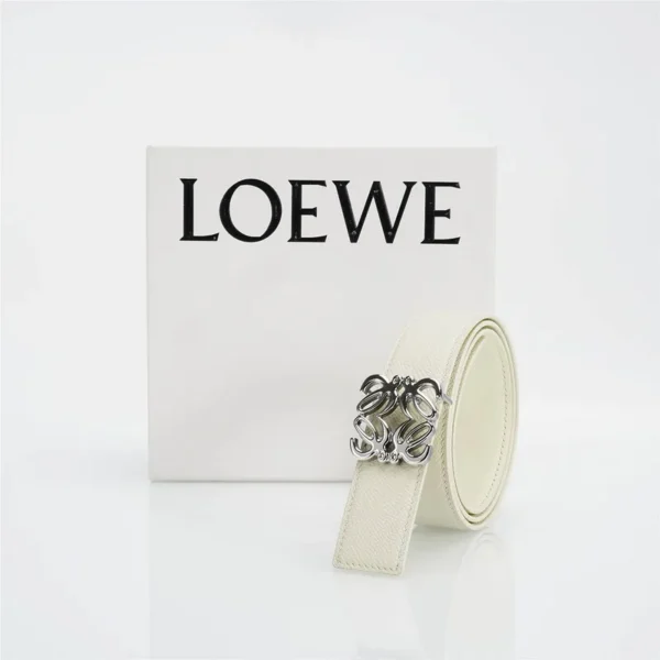 Loewe Women Belt Silver Buckle - Image 8