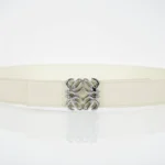 Loewe Women Belt Silver Buckle - Image 5