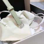 Loewe Women Belt Thin Green – Bild 5