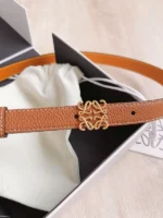 Loewe Women Belt Thin Light Brown – Bild 9