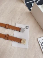 Loewe Women Belt Thin Light Brown – Bild 6