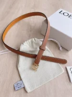 Loewe Women Belt Thin Light Brown – Bild 5