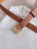Loewe Women Belt Thin Light Brown – Bild 4