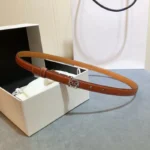Loewe Women Belt Thin Brown – Bild 3