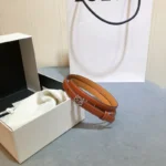 Loewe Women Belt Thin Brown – Bild 2