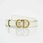 Dior Women White Belt – Bild 5