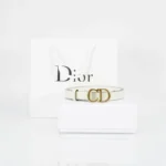 Dior Women White Belt – Bild 4