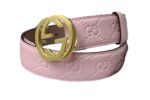 Gucci Women Belt Pink Gold