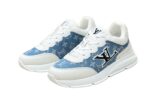 Louis Vuitton Couple Shoes 2025 Blue
