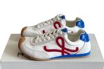 LOEWE Couple Shoes White. Blue & Red