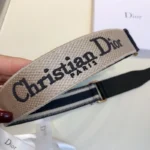 Dior Women Belt Black and Fawn – Bild 6