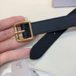Dior Women Belt Black and Fawn – Bild 4