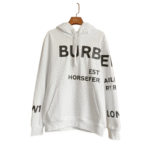 Burberry White Hoodie