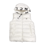 Moncler Sleeveless white jacket