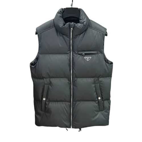 7 Prada Sleeveless Jacket Black – Bild 1