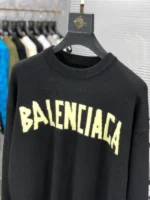 Balenciaga Black T-Shirt – Bild 7