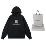 Balenciaga Black Hoodie – Bild 8