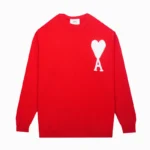 Ami Red White T-Shirt