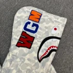 Bape White Hoodie – Bild 6