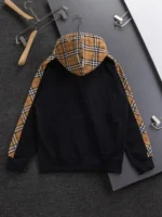 Burberry Black Check Hoodie – Bild 6
