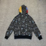 Bape Gray Pattern Hoodie – Bild 2