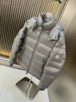 Moncler Full Sleeve Silver Jacket – Bild 8