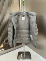 Moncler Full Sleeve Silver Jacket – Bild 6
