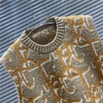 Dior Sleeveless Brown Jacket – Bild 8