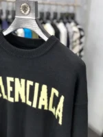 Balenciaga Black T-Shirt – Bild 9