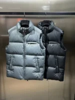 Prada Sleeveless Jacket Black – Bild 6