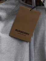 Burberry Gray Check Hoodie – Bild 8