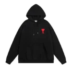 Ami Black Hoodie