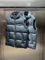 Prada Sleeveless Jacket Black – Bild 5