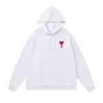 Ami White Hoodie