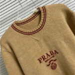 Prada Brown Red T-Shirt – Bild 4