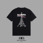Balenciaga Black T-Shirt – Bild 2