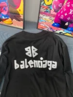 Balenciaga Black T-Shirt – Bild 8