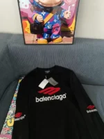Balenciaga Black T-Shirt – Bild 5